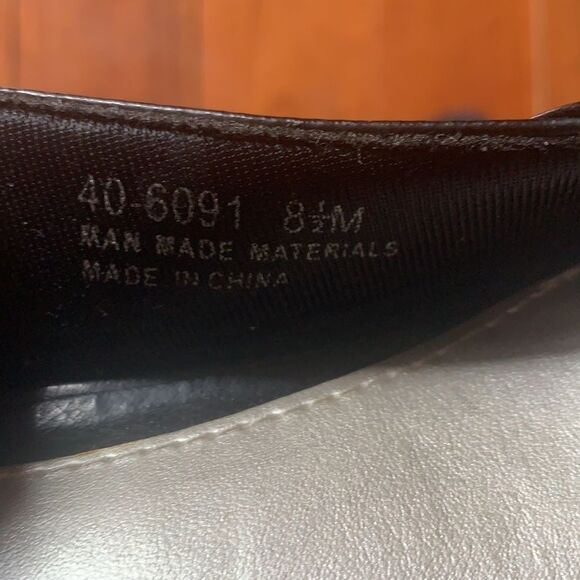 Easy street black strappy heels 8.5 - Picture 3 of 6